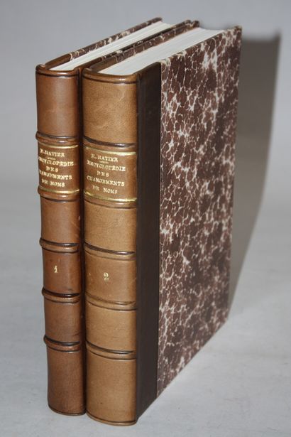 RATIER. Encyclopédie des changements de noms
Faits...