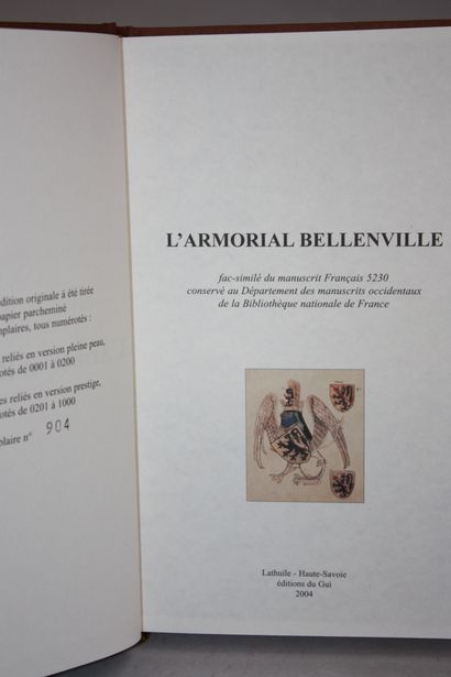 PASTOUREAU POPOFF. L’Armorial Bellenville....