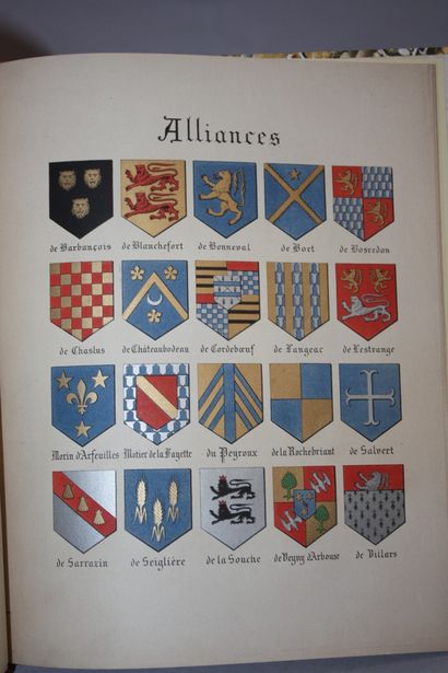 TARDIEU (A.) Genealogy of the House of Plantadis...