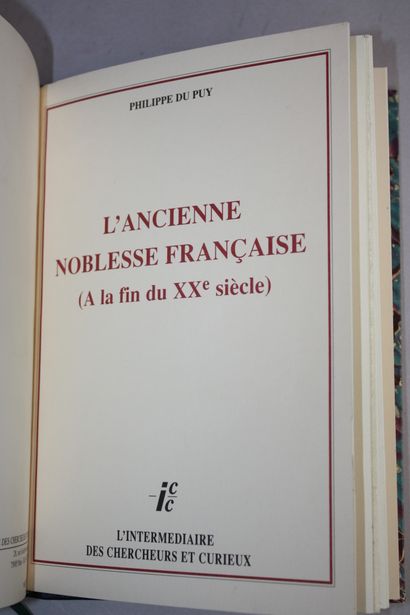 VARIA NOBLESSE. Recueils factices de publications...