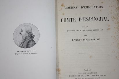 ESPINCHAL (Joseph-Thomas, Comte). Journal...