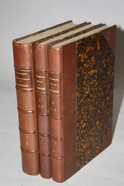 [DAUPHINE]. 3 volumes. 
GARIEL (Hyacinthe)....