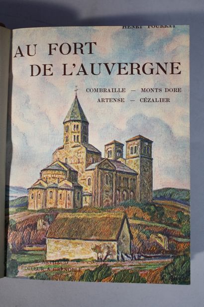 [AUVERGNE GENERALITES]. 11 volumes in-8,...