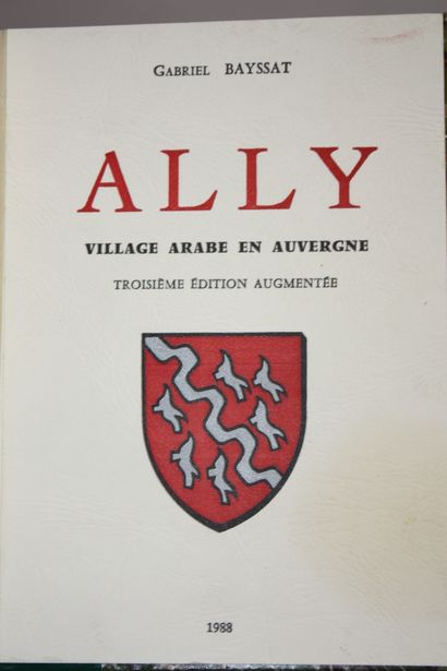 AUVERGNE. 3 Village monographs:
LASTEYRAS...