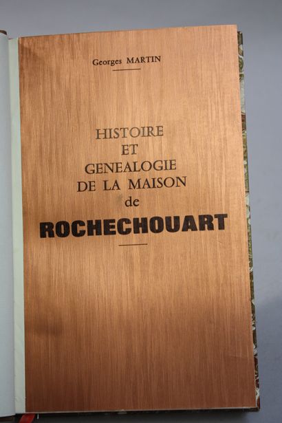 MARTIN (G.). Histoire et généalogie de la...