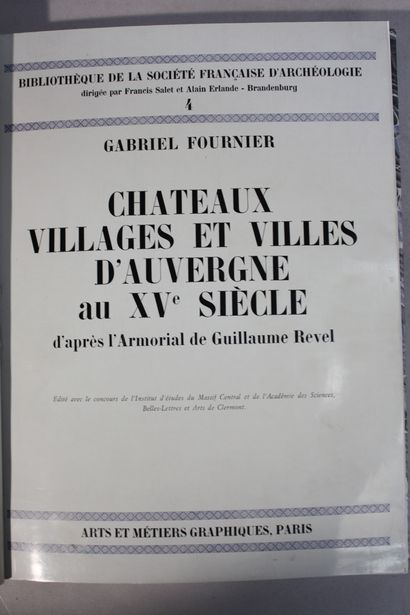 FOURNIER (Gabriel). Châteaux, villages et...