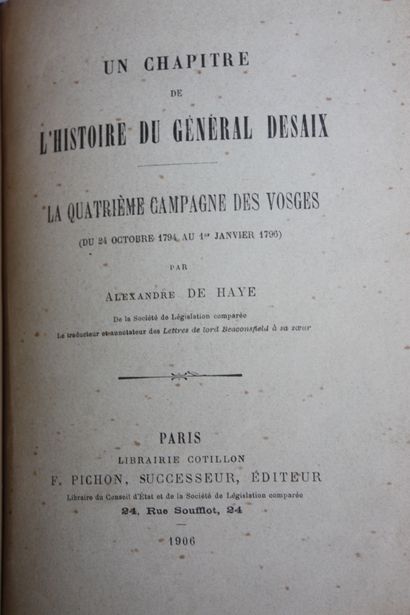 AUVERGNE VARIA. Recueil factice de diverses...