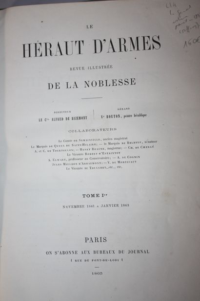 [GENEALOGIE].
BERGE (Justin). Les erreurs...