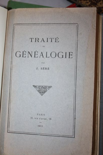 [GENEALOGIE].
BERGE (Justin). Les erreurs...