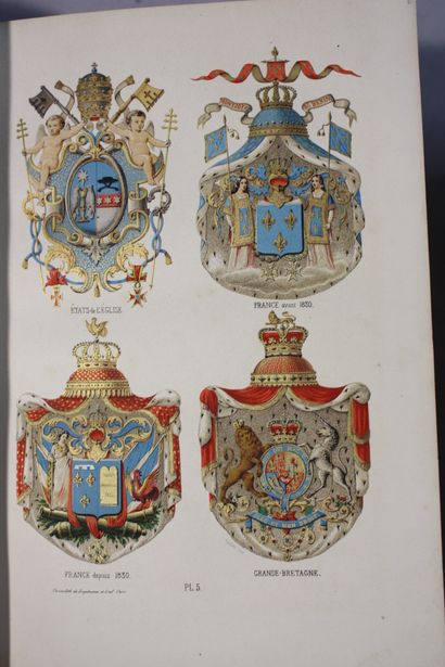 ESCHAVANNES (Jouffroy d'). Armorial universel...