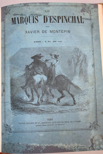MONTEPIN (Xavier de). Le marquis d'Espinchal....