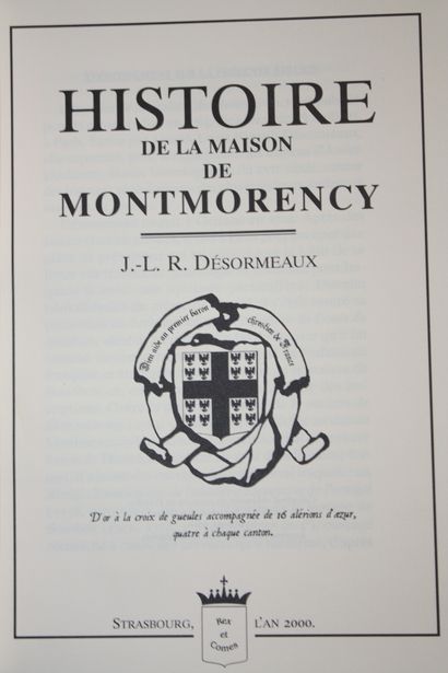 DESORMEAUX (J. L. R.). History of the House...