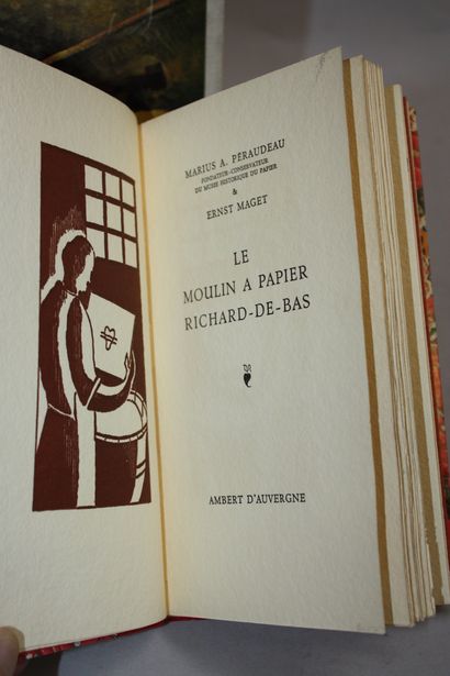 BOITHIAS MONDIN. Les moulins à papier et...