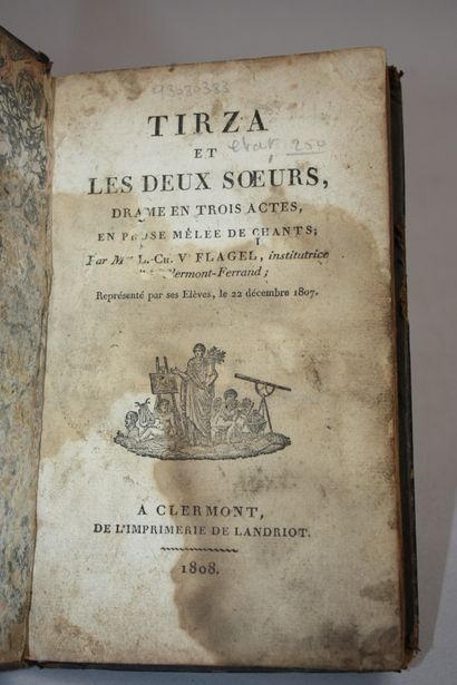 MURAT (François de). Le berger de l'Arverne....