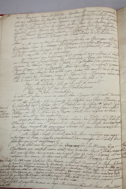 [MANUSCRIT]. CAUMONT (Marquis de). Essai...