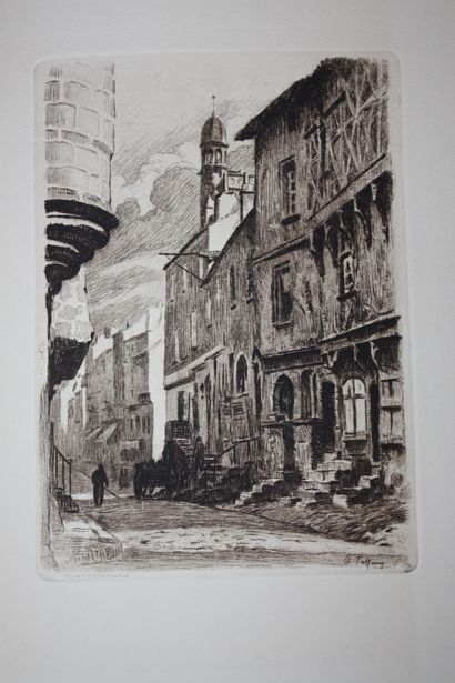 [JAFFEUX]. Un artiste Auvergnat, Charles...