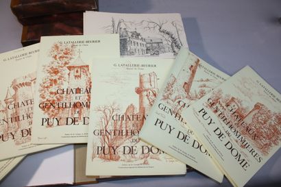 LATALLERIE-BEURIER (G.). Châteaux du Cantal...