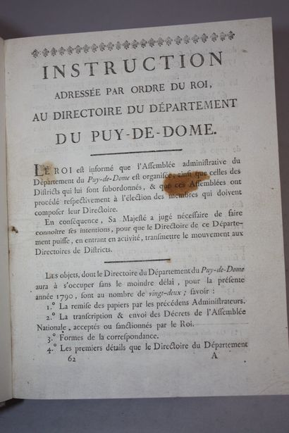 [SAINT-PIERRE-ROCHE]. DOCUMENTS ADMINISTRATIFS....