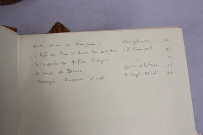 [VARIA]. Ensemble de 6 vol. in-4. Demi-basane...