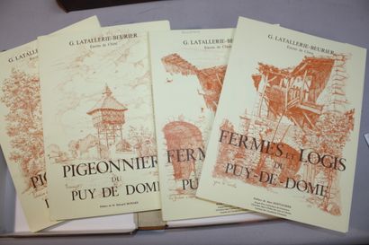 LATALLERIE-BEURIER (G.). Châteaux du Cantal...