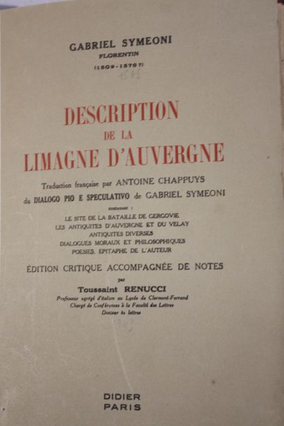 PASCUITO (Pierre). La grandeur de Cournon...
