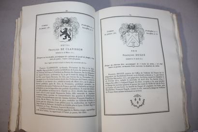 MICHON (Léonard). Armorial général de nosseigneurs...