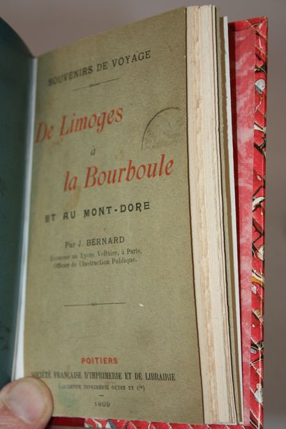 [AUVERGNE - PIECES DIVERSES]. 2 volumes....