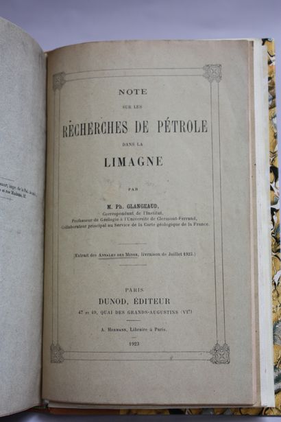 RECUEIL DE NOTES SUR L'AUVERGNE. 
1 fort...