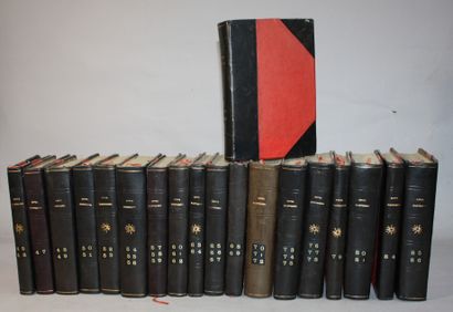 REVUE D'AUVERGNE. 
Années 1945 à 1986, en...