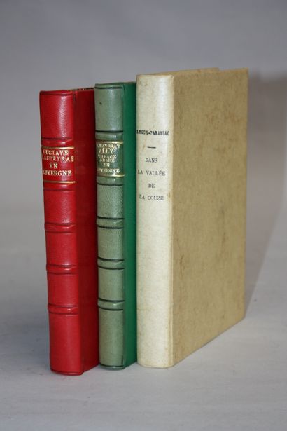 AUVERGNE. 3 Village monographs:
LASTEYRAS...
