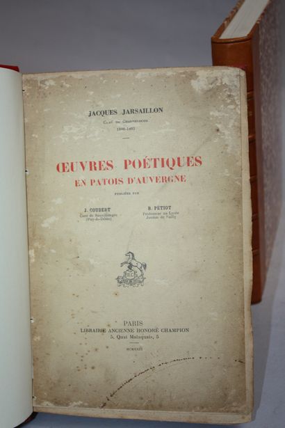 EUDEL (Paul). Annales de la Bourboule. 
P.,...