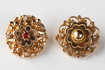 2 yellow gold (750 thousandths) 