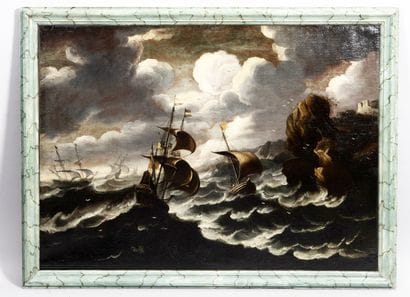 Entourage de Van Plattenberg (1608 - 1660)
Navires...