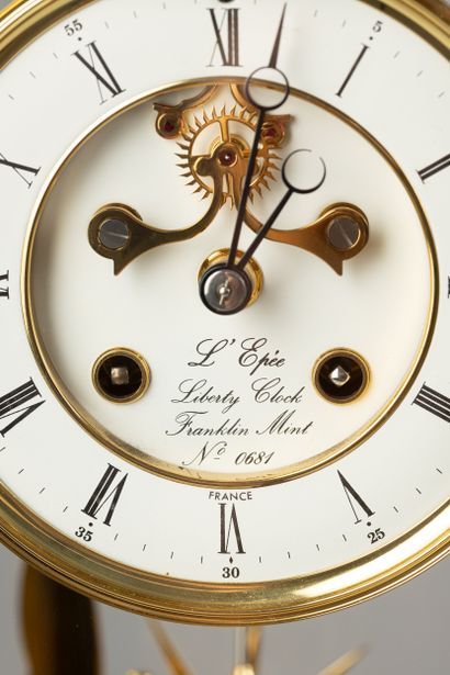EPEE, Franklin Mint. Liberty Clock Exemplary...