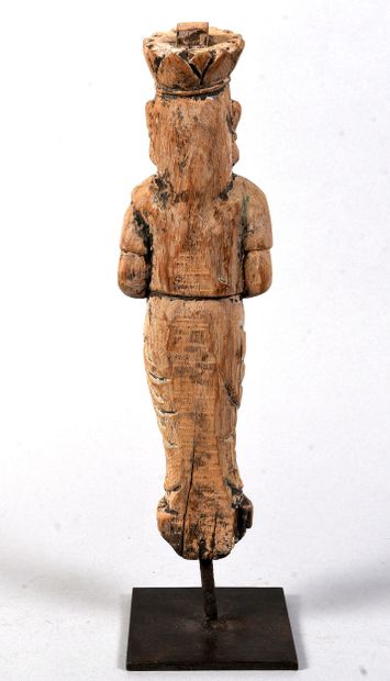 INDIA - Early 20th century
Wooden statue...