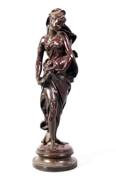 Adolphe MAUBACH (XIX-XXth), after, 
Woman...