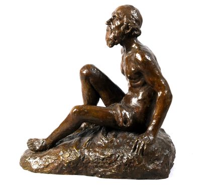 Pierre de LEONARDI (1860 - 1940)
Seated old...