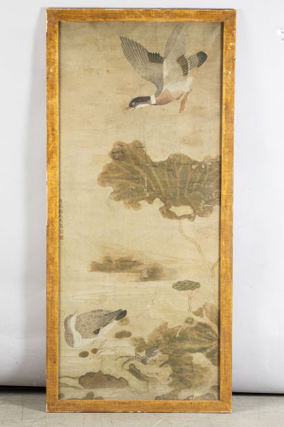 JAPAN - Middle EDO period (1603 - 1868) Ink...