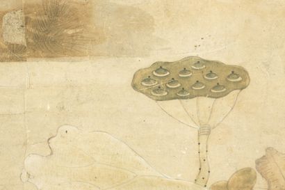 JAPAN - Middle EDO period (1603 - 1868) Ink...