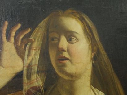 La Charité,
Copie ancienne d'après Baburen...