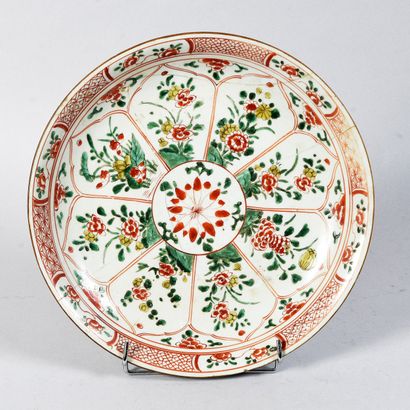 CHINA - KANGXI period (1662 - 1722)
Two porcelain...
