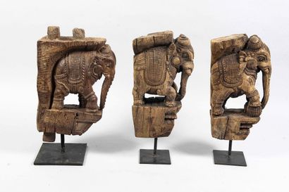 INDIA - Early 20th century
Three architectural...