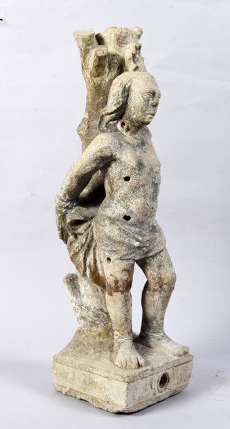 France, fin du XVIème siècle
Saint Sébastien...