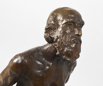 Pierre de LEONARDI (1860 - 1940)
Seated old...