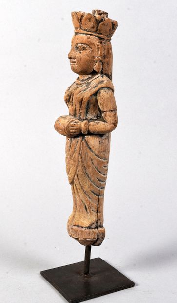 INDIA - Early 20th century
Wooden statue...