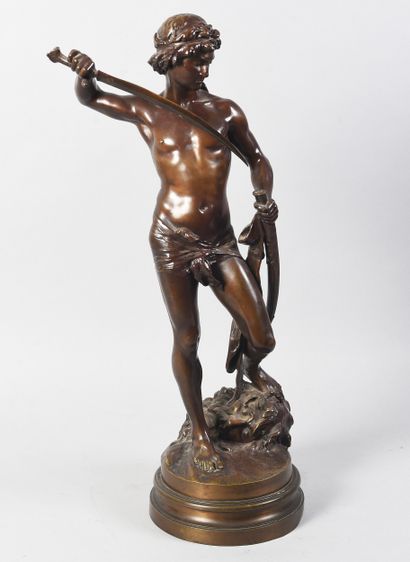 Louis GOSSIN (1846-1928), after
David conquering...