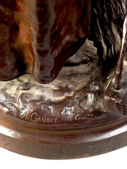 Adrien Etienne GAUDEZ (1845-1902), d'après

L'Angélus,...