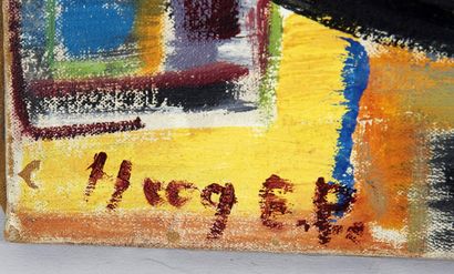 Emile HECQ (1924 - 2009)
Sans titre,
Hst...