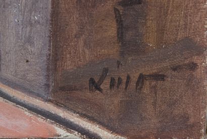 Gustave LINO (1873 - 1961)
The port of Oran,
Hst...