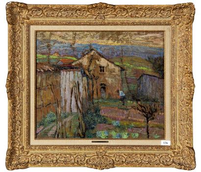 Victor CHARRETON (1864 - 1936)
Homme cultivant...